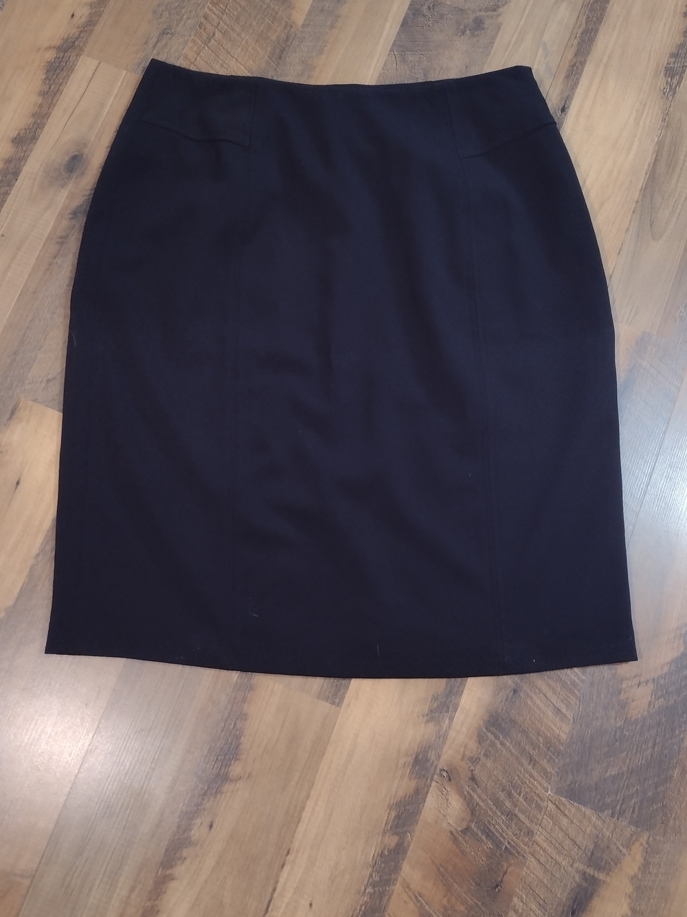 Worthington Stretch Classic Black Women's Pencil Skirt Size 12